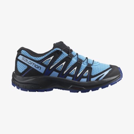 Salomon XA PRO 3D J Junior Hiking Shoes Blue UK KWVP